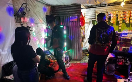 Operasi Polres Gresik di Menganti Berhasil Amankan Puluhan Liter Miras