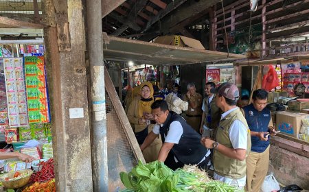 Satgas Saber Polres Bojonegoro Bersama TPID Jamin Stabilitas Harga Sembako