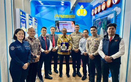 Antusias Pengunjung Tinggi, Booth Polri Raih Juara Terbaik 3