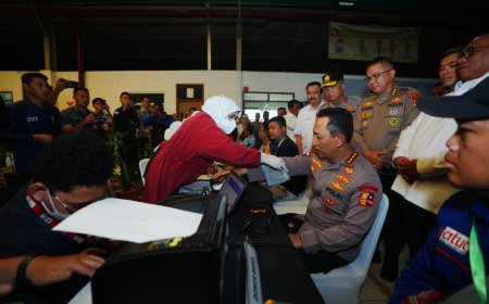 Kapolri Tunjukkan Kepedulian Lewat Donor Darah di HUT KSPSI