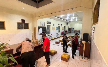 Sambut Imlek, Polres Lumajang Perketat Pengamanan Vihara