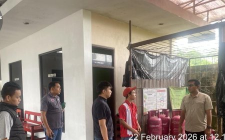 Polres Blitar Pantau Pangkalan LPG, Antisipasi Kelangkaan Gas Melon di Bulan Ramadan   