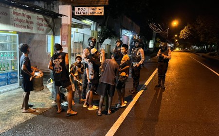 Polres Bondowoso Gelar Patroli Sahur Jaga Kekhusyukan Ramadan