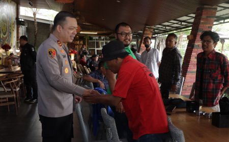 Pererat Kemitraan, Polres Malang Buka Puasa Bersama Awak Media