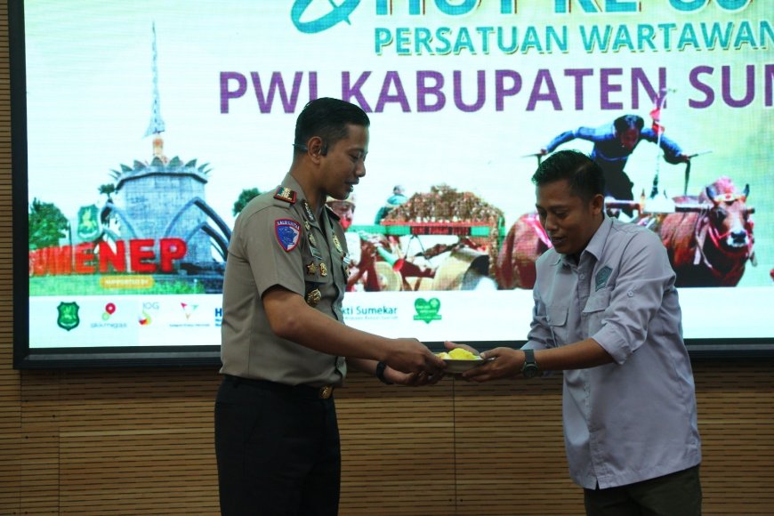 HPN 2026 Kapolres Sumenep Dorong Jurnalisme Edukatif dan Berintegritas      