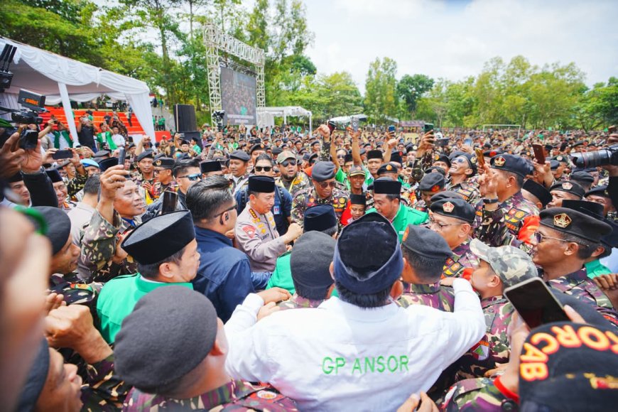 Kapolri Dorong Sinergitas GP Ansor-Banser Dukung Program Pemerintah