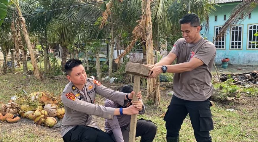 Kapolres Apresiasi Kontribusi STIK 83 Bangun Sumur Bor