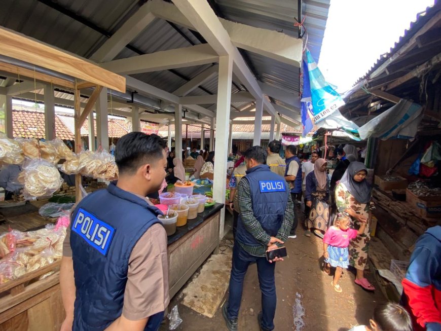 Jelang Lebaran, Satgas Pangan Polres Lumajang Cek Stok dan Harga Sembako