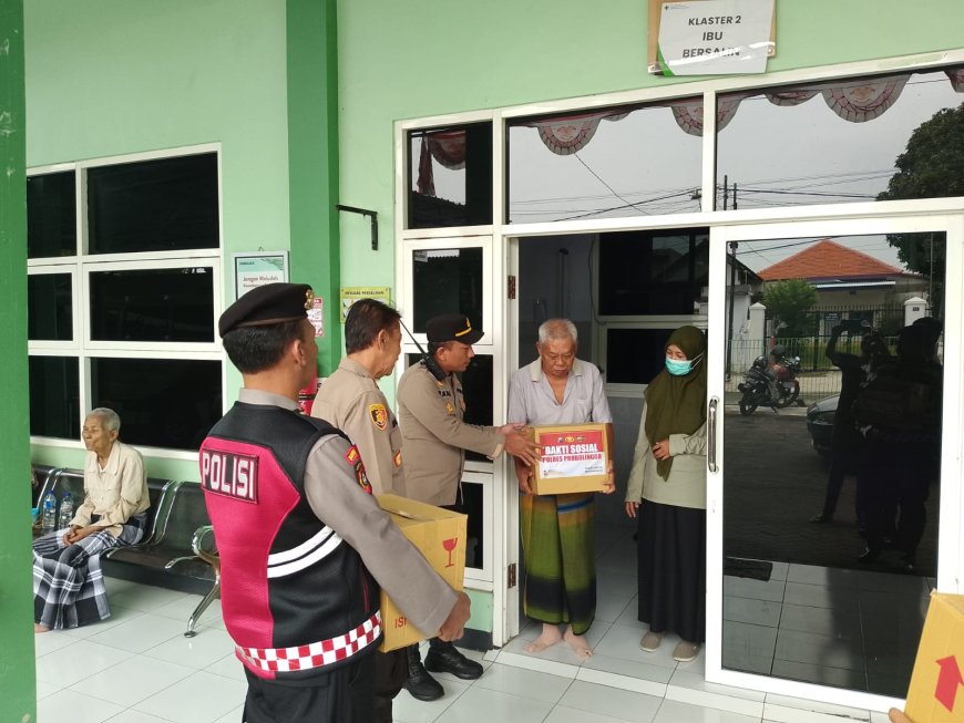 Peduli Sesama, Polres Probolinggo Kirim Bantuan ke Korban Bencana