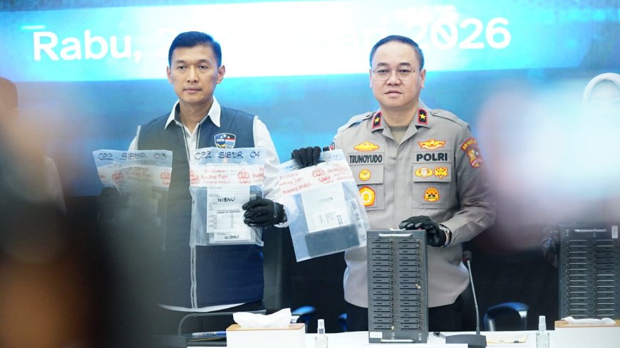 Bareskrim Polri Ungkap Jaringan Phishing E-Tilang Palsu, Lima Pelaku Diamankan
