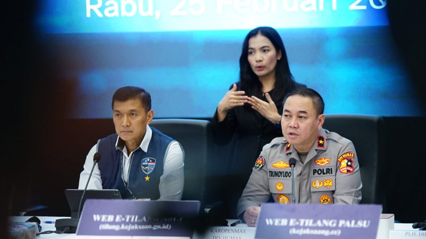 Bareskrim Polri Ringkus Pelaku Penipuan Link E-Tilang Palsu
