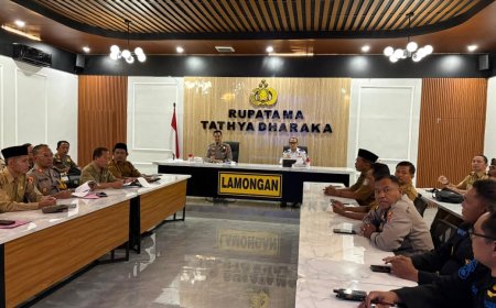 Polres Lamongan Fokuskan Pengamanan di Titik Perlintasan Kereta Api