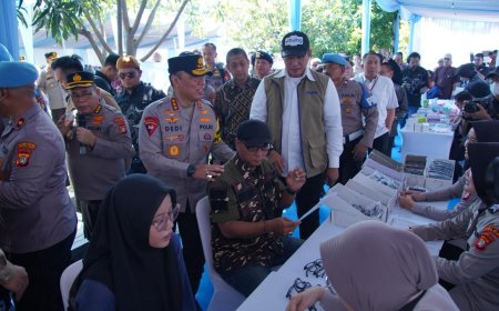 Sambut Idulfitri, Polri Gelar Bakti Kesehatan dan Pangan Murah Nasional
