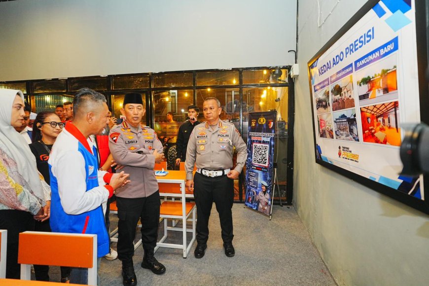 Kapolri Berdialog Humanis dengan Ojol