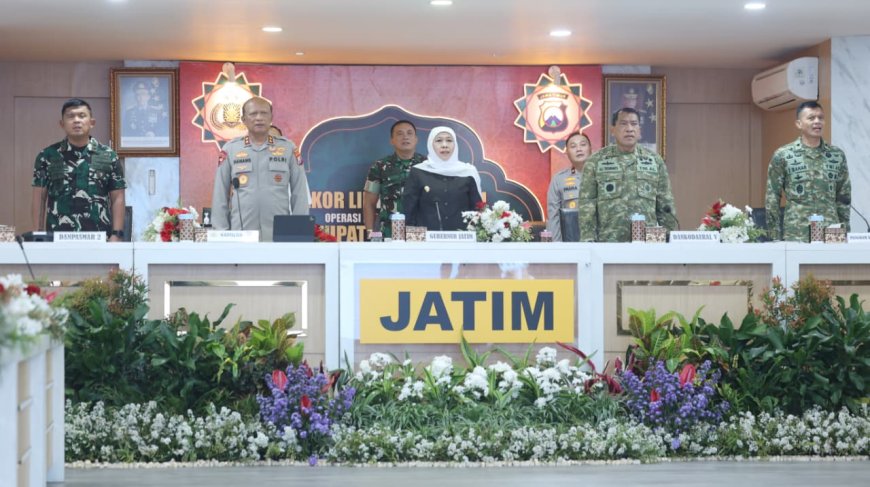 Jelang Nyepi dan Idul Fitri, Kapolda Jatim Pimpin Rakor Pengamanan