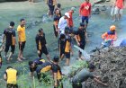 Polres Ngawi Tanamkan Kepedulian Lingkungan Lewat Aksi Sungai