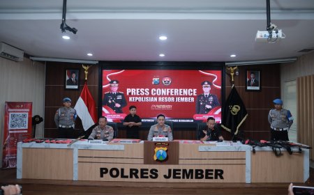 Sepanjang Maret 2026, Polres Jember Gencar Berantas Narkoba