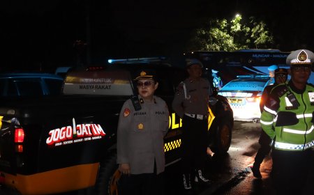 Polres Tanjungperak Perketat Patroli, Cegah Kejahatan Jalanan