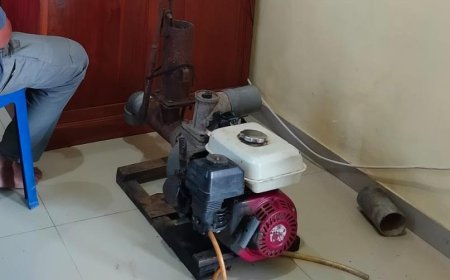 Spesialis Pencurian Pompa Air Sawah Dibekuk Polisi