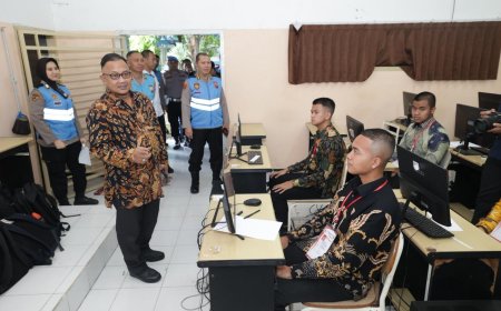 Ratusan Peserta Bersaing di Rekrutmen Akpol Polda Jatim