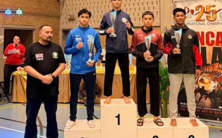 Indonesia Dominasi Podium Kejuaraan Pencak Silat Belgia
