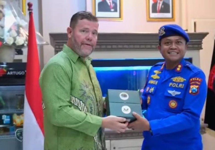 Penghargaan U.S FWS Diraih Polda Jatim, Bukti Sinergi Global