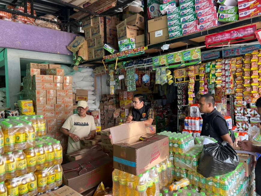 Satgas Pangan Polres Magetan Awasi Harga Kebutuhan Pokok