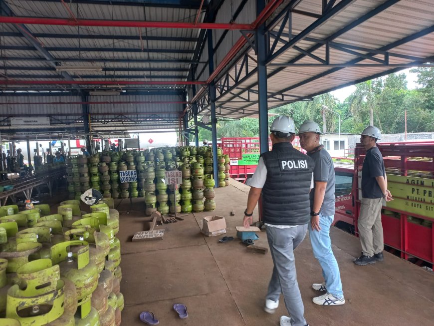 Polres Bondowoso Jaga Distribusi LPG 3 Kg Bebas Penyimpangan