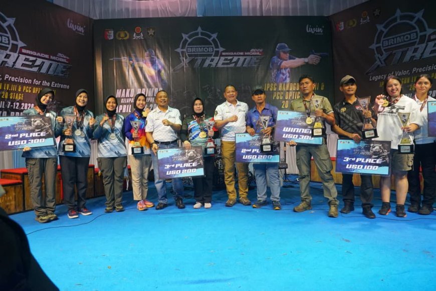 Penutupan Brimob Xtreme 2026 Jadi Puncak Ajang Menembak Bergengsi