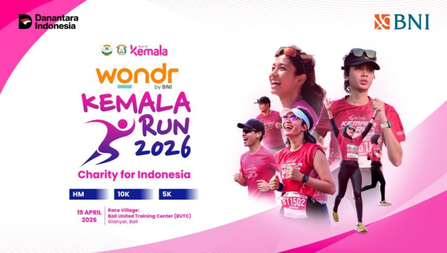 Bali Jadi Pusat Kemala Run 2026, 11 Ribu Peserta Ambil Bagian