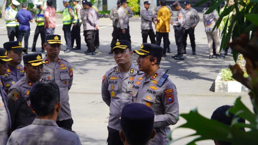 Polrestabes Surabaya Siapkan Strategi Pengamanan Terpadu May Day