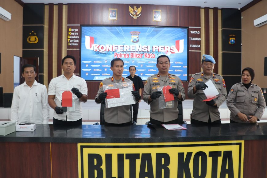Polres Blitar Kota Gagalkan Distribusi BBM Subsidi Ilegal