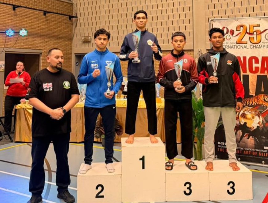 Indonesia Dominasi Podium Kejuaraan Pencak Silat Belgia