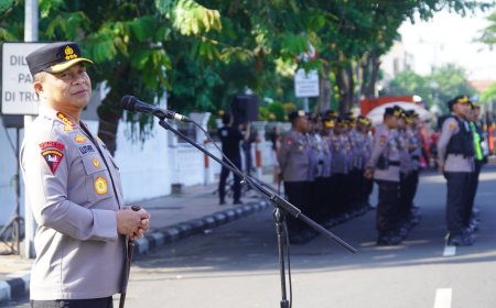 Ribuan Personel Siaga di Lapangan Amankan May Day