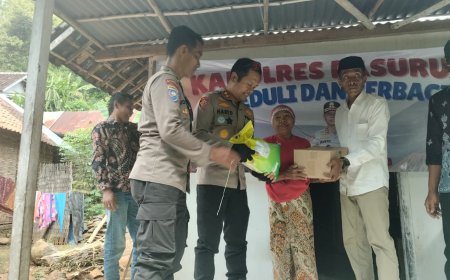 Polri Untuk Masyarakat, Kapolres Pasuruan Peduli Warga