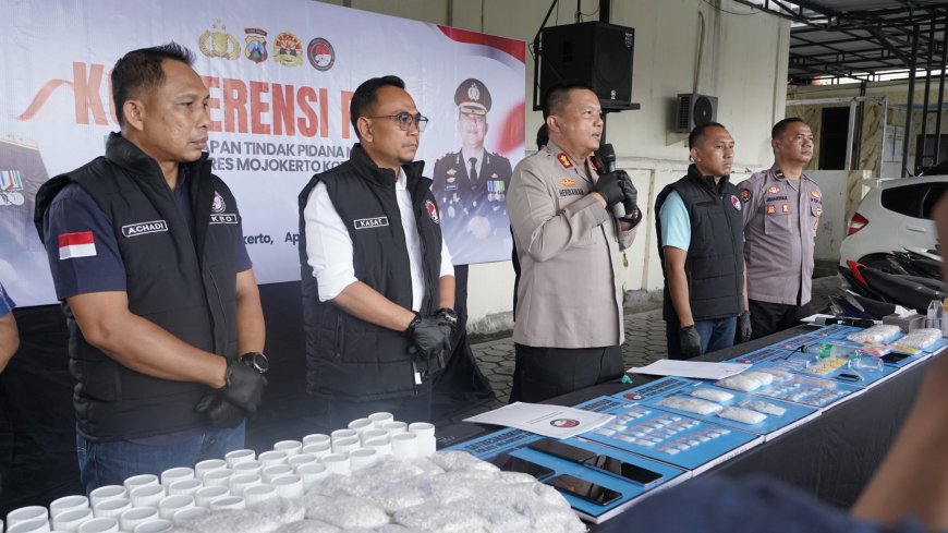 Narkoba Senilai Rp1,1 Miliar Disita dalam Operasi Kepolisian