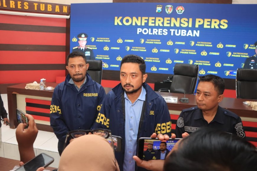Polres Tuban Tindak Tegas Pengedar Uang Palsu