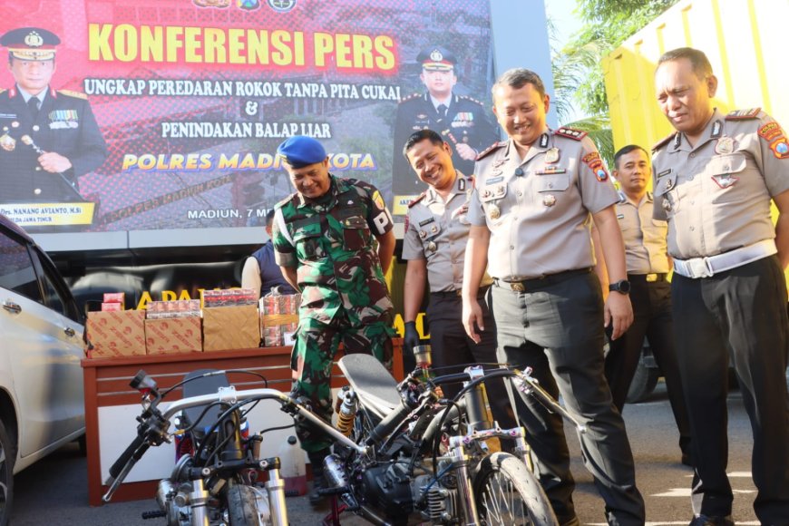 Balap Liar di Jiwan Berhasil Digagalkan Polisi