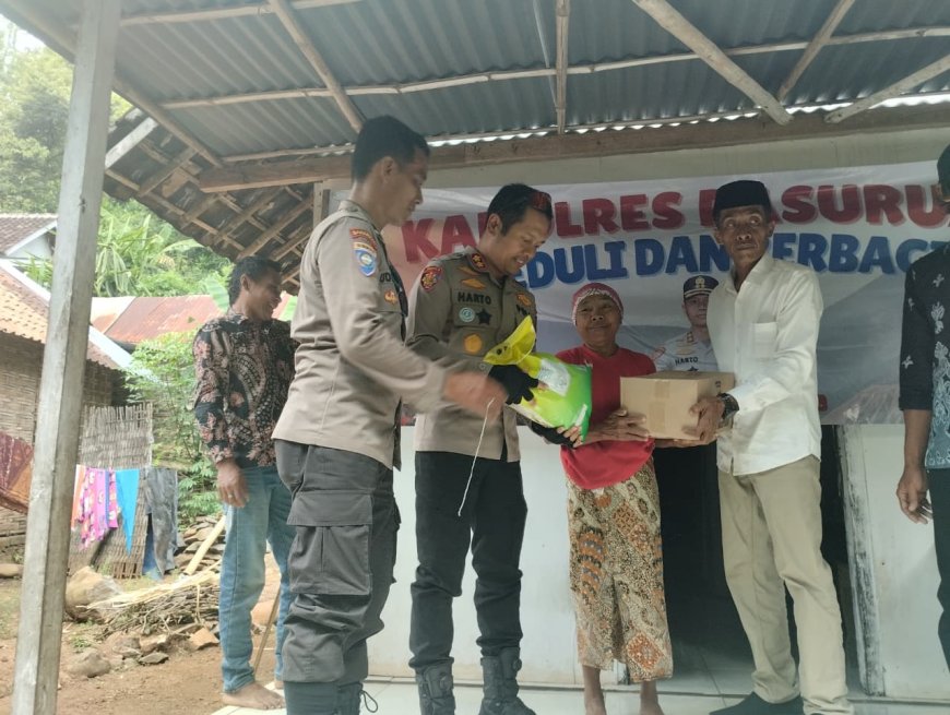 Polri Untuk Masyarakat, Kapolres Pasuruan Peduli Warga