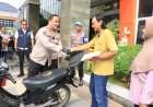 Polres Gresik Pastikan Hak Korban Terpenuhi Melalui Pengembalian Motor