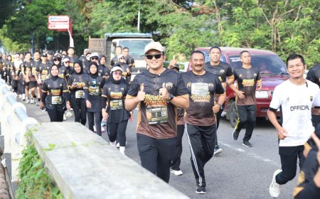 Polres Magetan Ajak Warga Nikmati Olahraga dalam Suasana Kekeluargaan